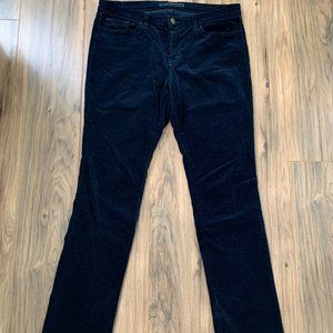 J Brand Navy Corduroy Jeans